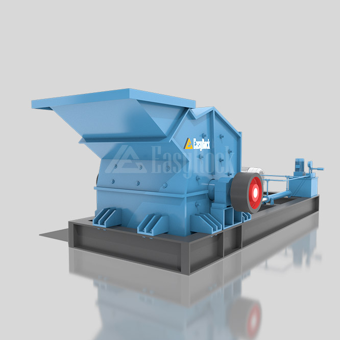 Hydraulic open-box sand making machine
