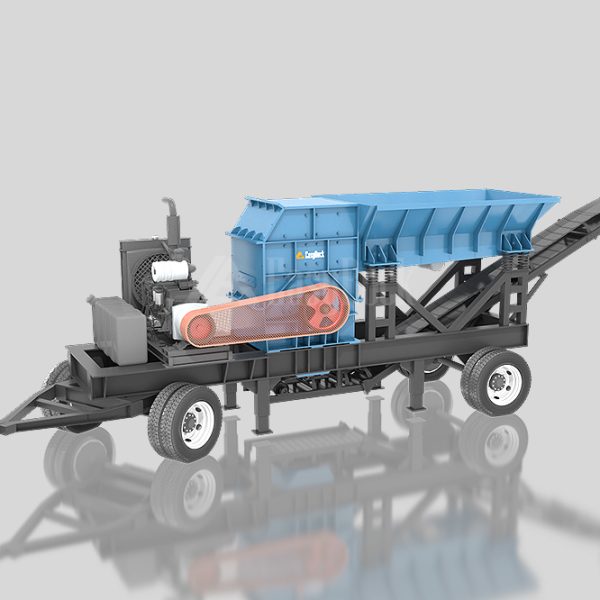 Mobile tire box crusher